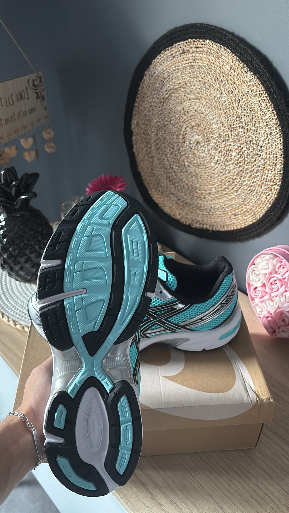 ASICS Gel-1130 Larimar Blue / Pure Silver – Photos réelles – En stock 🇫🇷