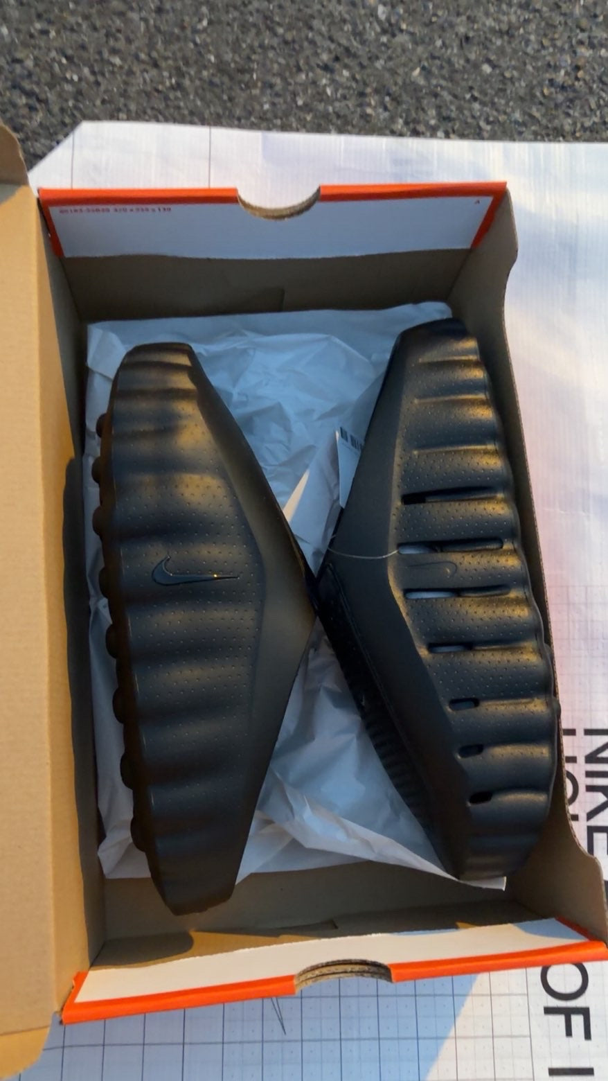 Nike Mind 001 Slide « Triple Black » – Photos réelles – En stock 🇫🇷