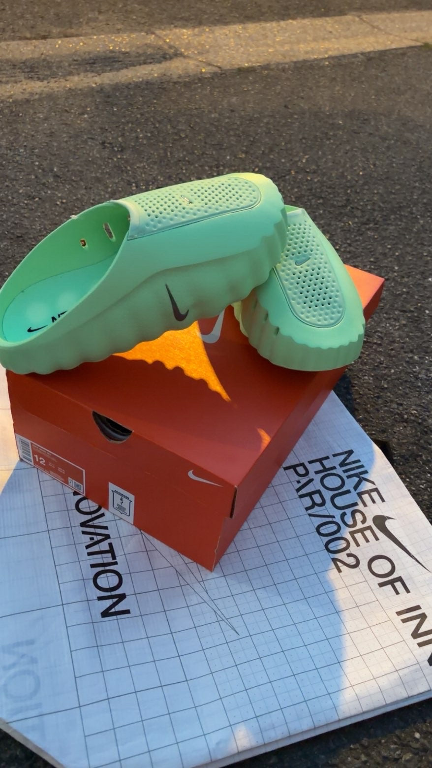 Nike Mind 001 Slide « Cucumber Calm » – Photos réelles – En stock 🇫🇷
