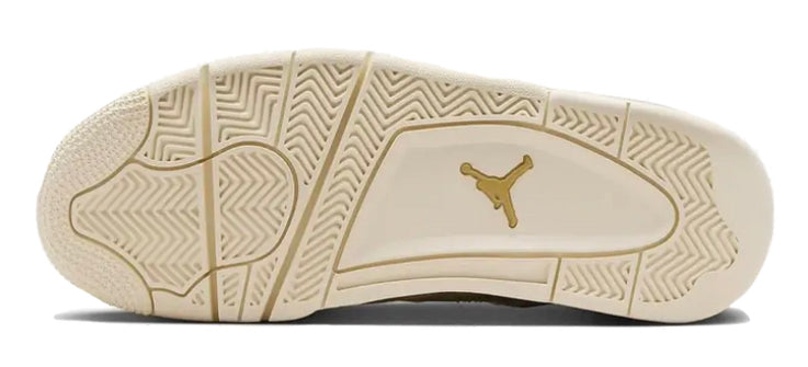 Air Jordan 4 Sail Metallic Gold