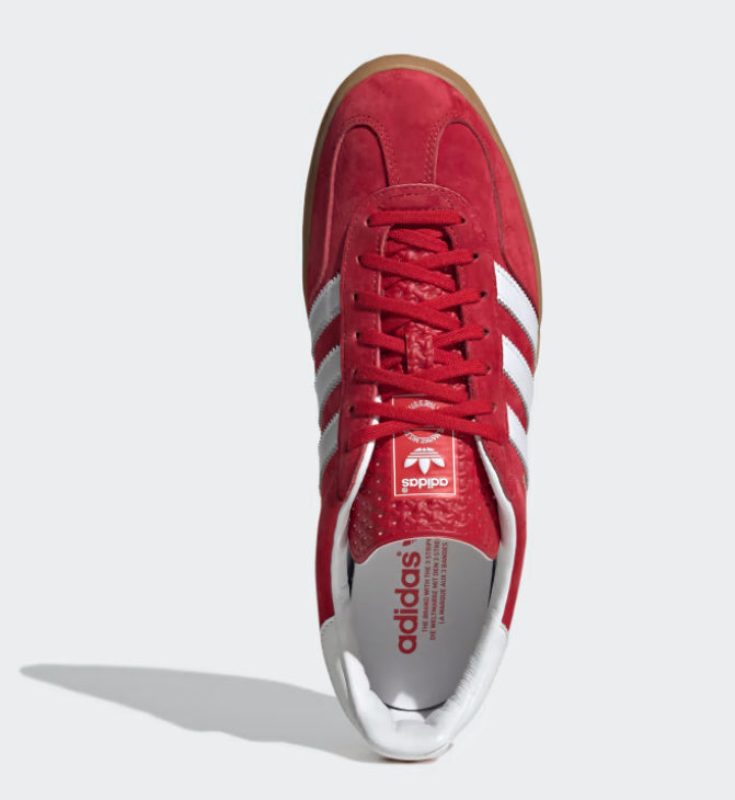Adidas Gazelle Indoor Scarlet Could White