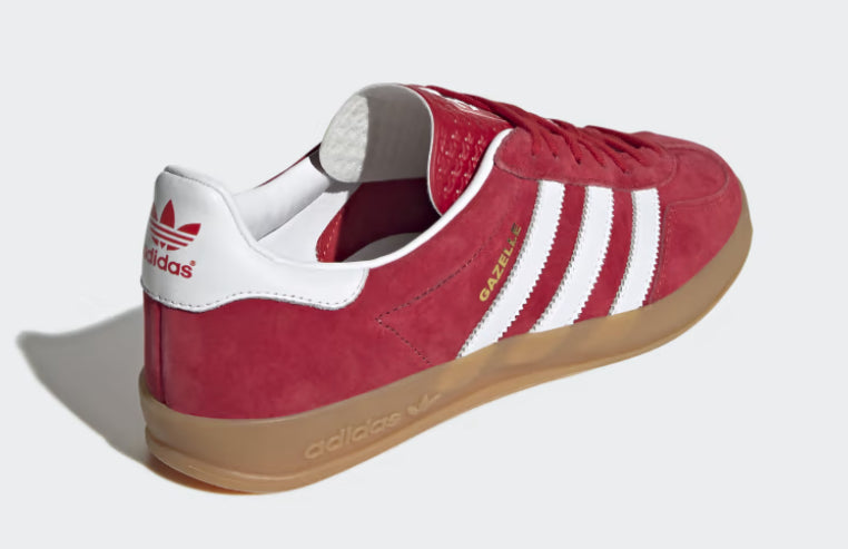 Adidas Gazelle Indoor Scarlet Could White