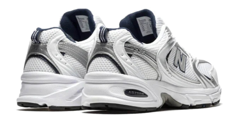 New Balance 530 White Grey Navy