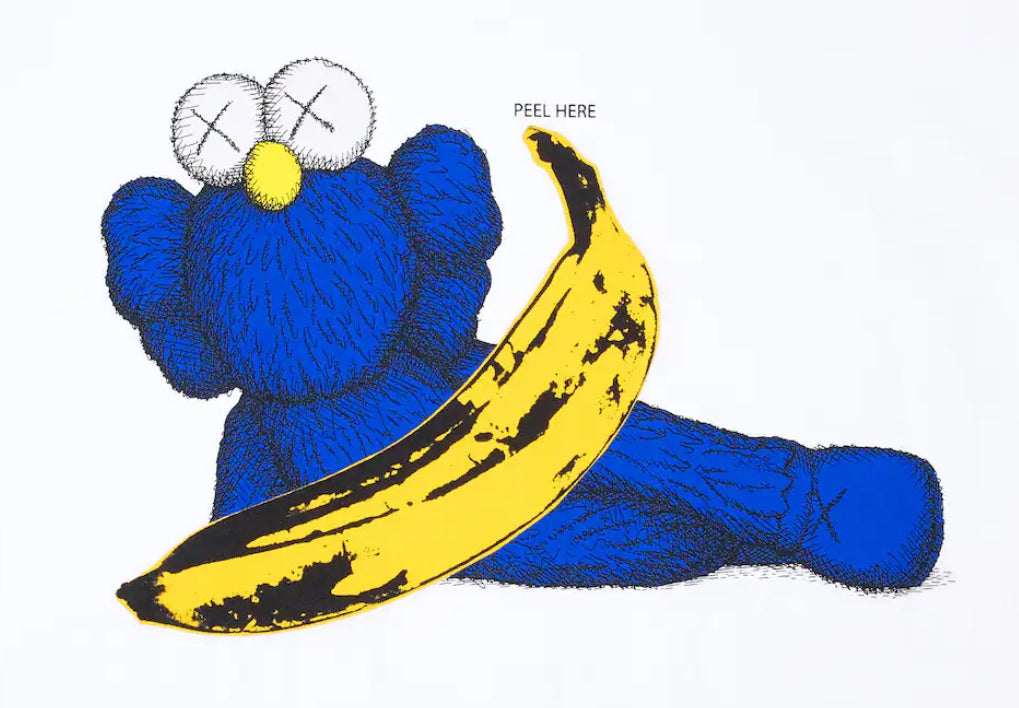 T-Shirt Graphique UT KAWS + WARHOL