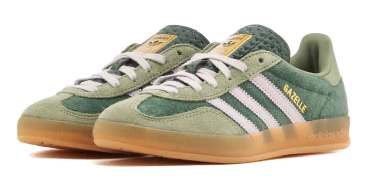 Adidas Gazelle Indoor Mineral Green Silver