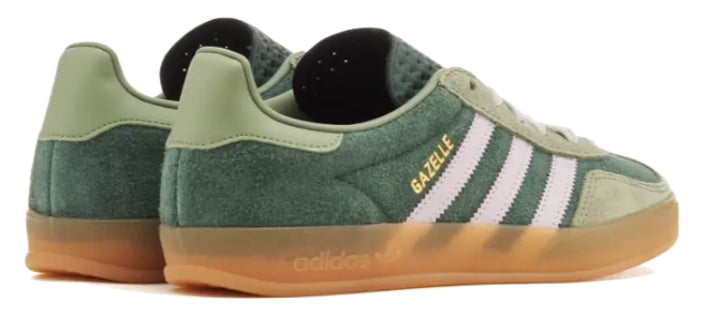 Adidas Gazelle Indoor Mineral Green Silver