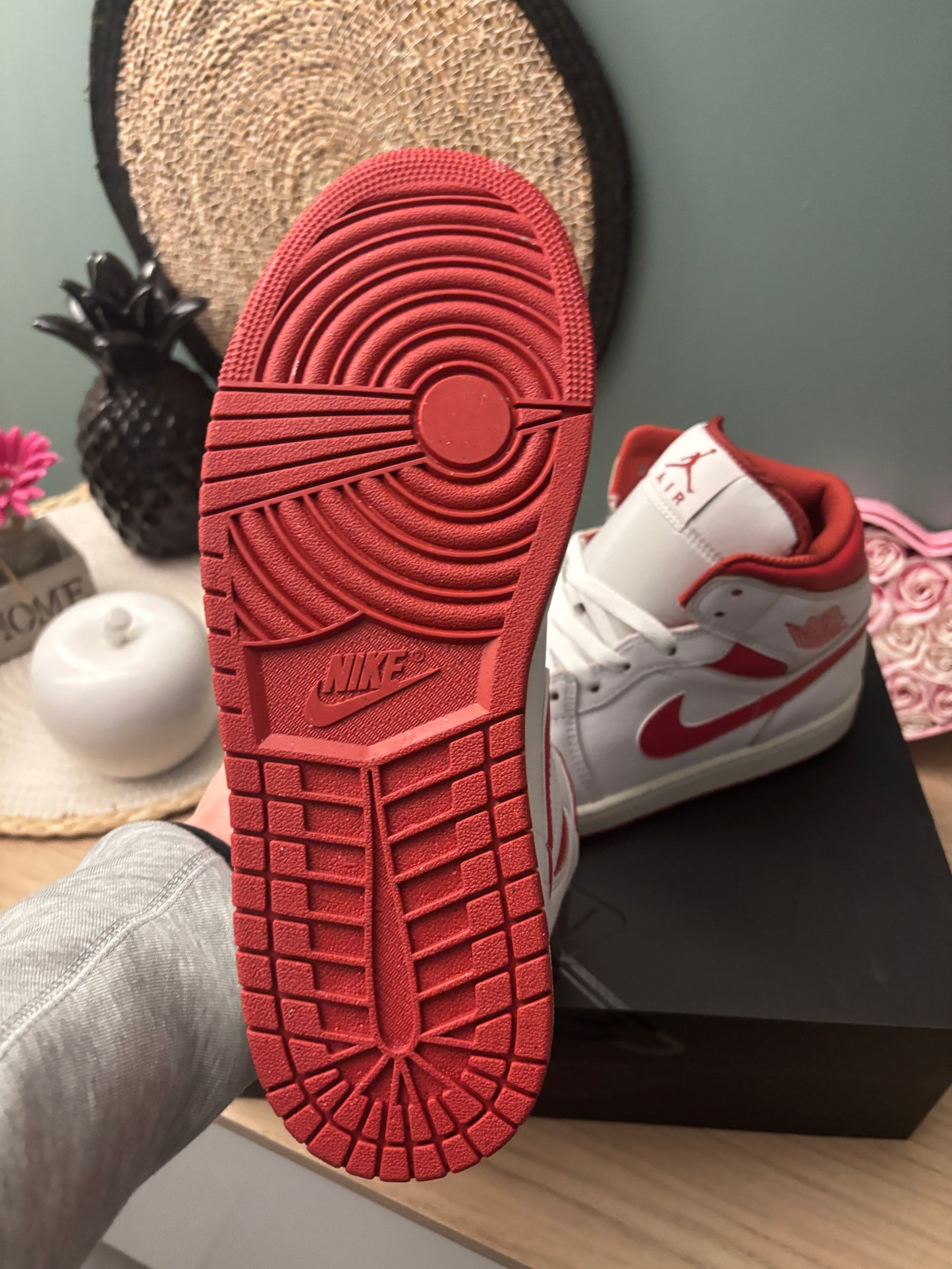 Air Jordan 1 Mid SE “Dune Red” – Photos réelles – En stock 🇫🇷