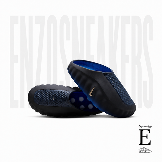 Nike Mind 001 Slide Blackened Blue Game Royal HQ4307-400 — Mule Futuriste Neuro-Design