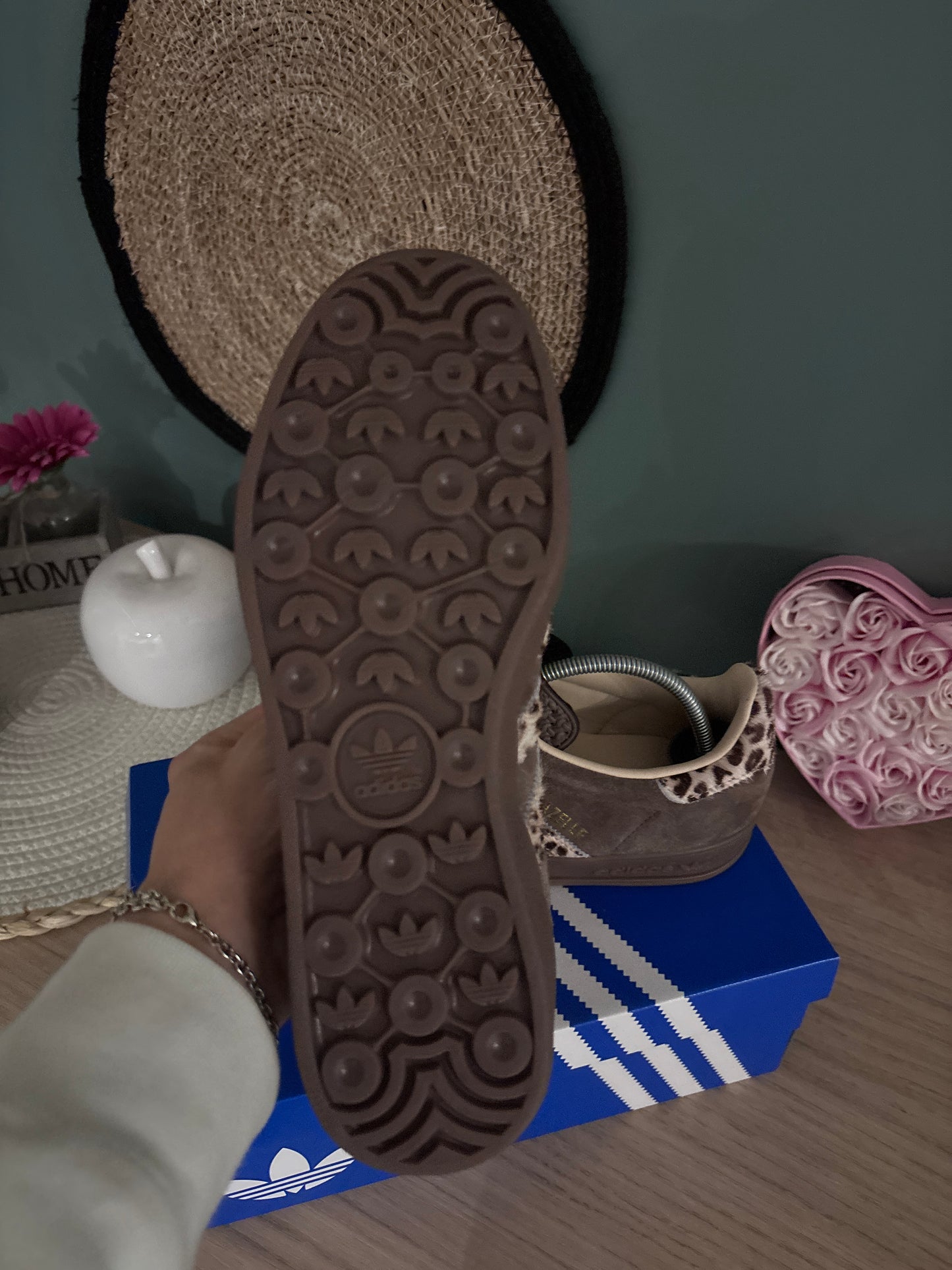 adidas Gazelle Indoor Earth Strata Leopard – Photos réelles – En stock 🇫🇷