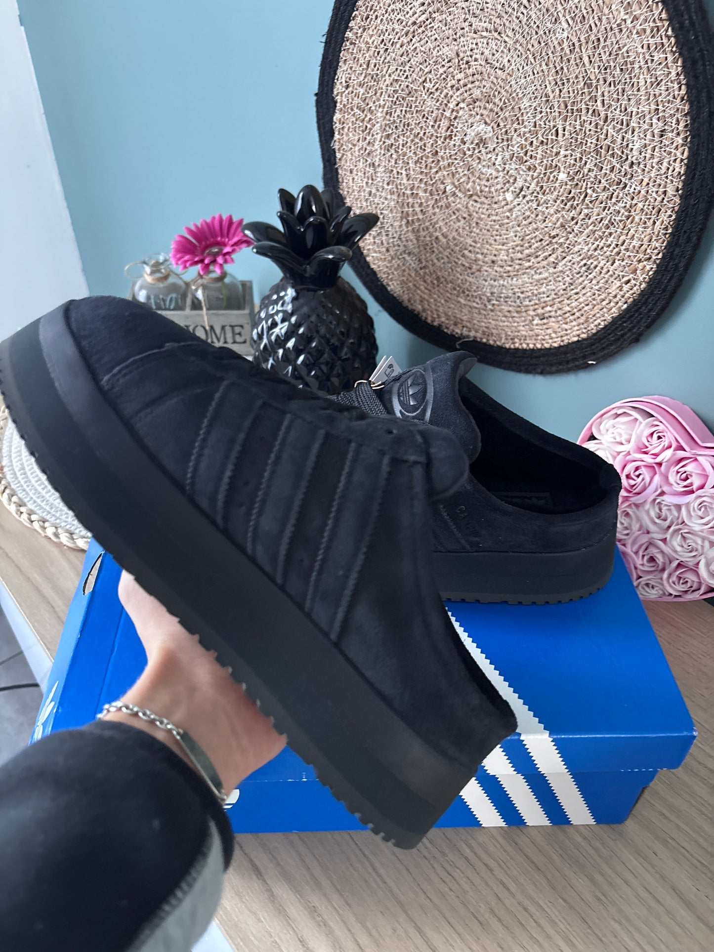 adidas Campus 00s Winter Low Black Carbon (Women) – Photos réelles – En stock 🇫🇷