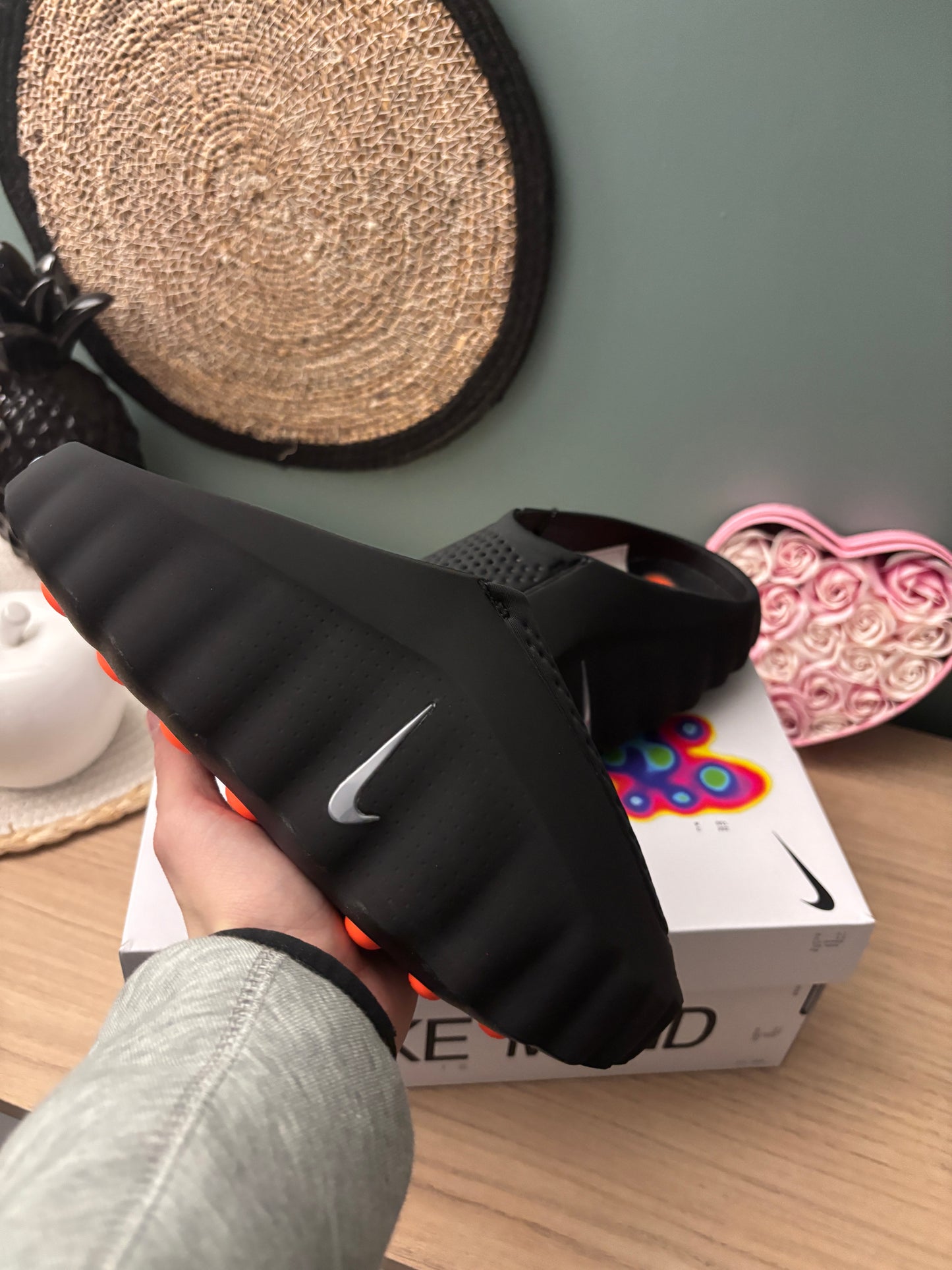 Nike Mind 001 Slide “Black Chrome” – Photos réelles – En stock 🇫🇷