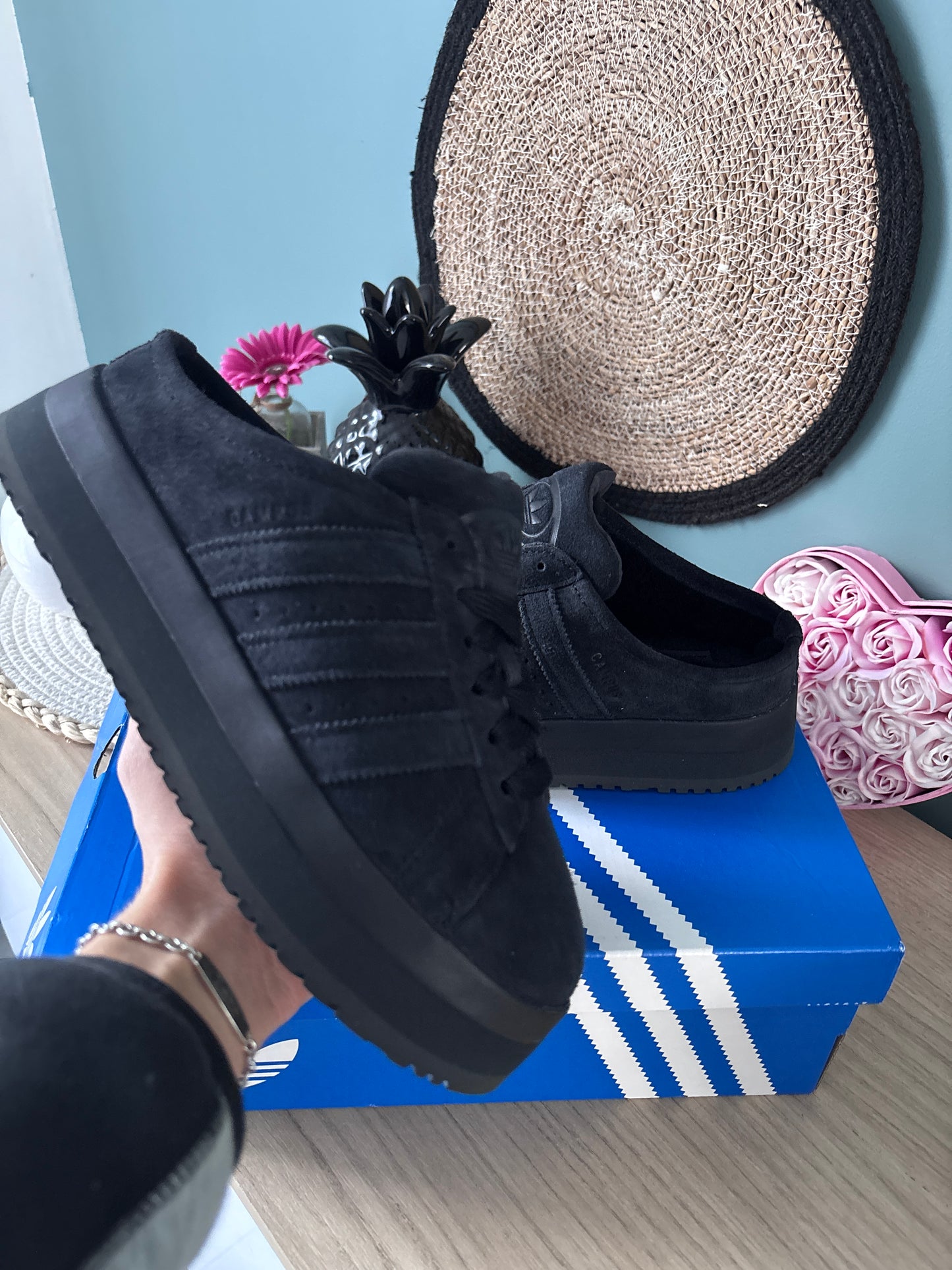 adidas Campus 00s Winter Low Black Carbon (Women) – Photos réelles – En stock 🇫🇷