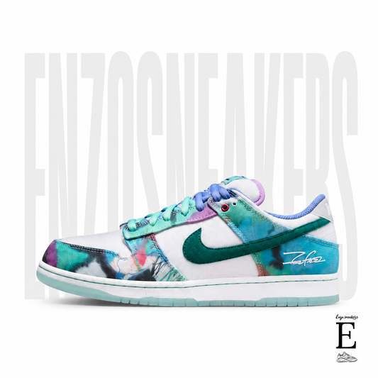 Nike Dunk Low SB Futura Laboratories Blanqueado Aqua