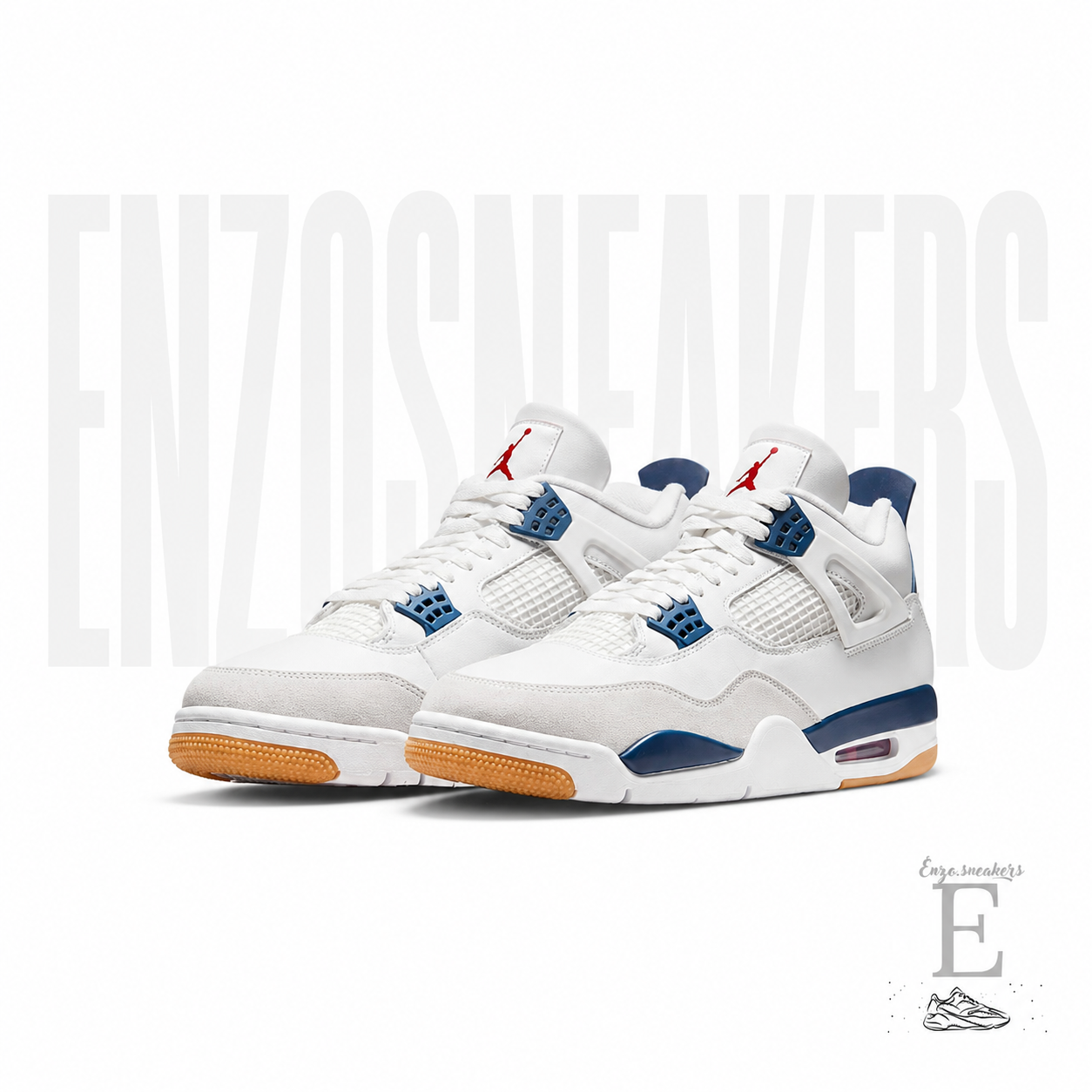Air Jordan 4 Retro SB “Navy / Marine” – Photos réelles – En stock 🇫🇷