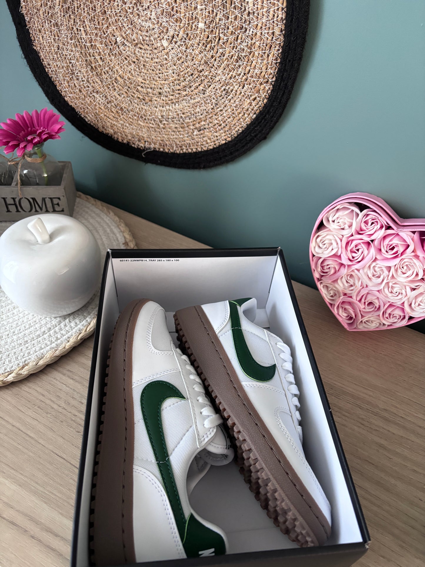 Nike Field General White / Gum Dark Brown / Gorge Green – Photos réelles – En stock 🇫🇷