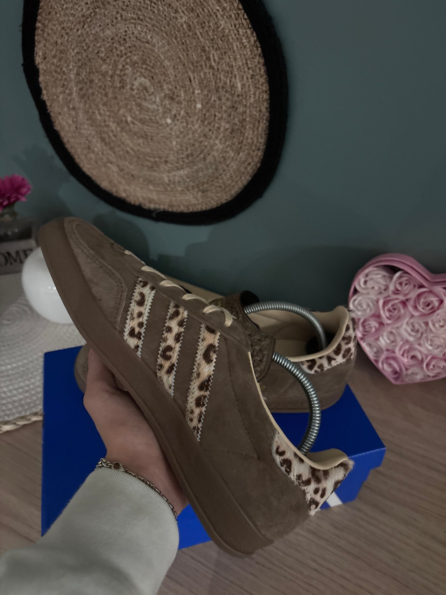 adidas Gazelle Indoor Earth Strata Leopard – Photos réelles – En stock 🇫🇷