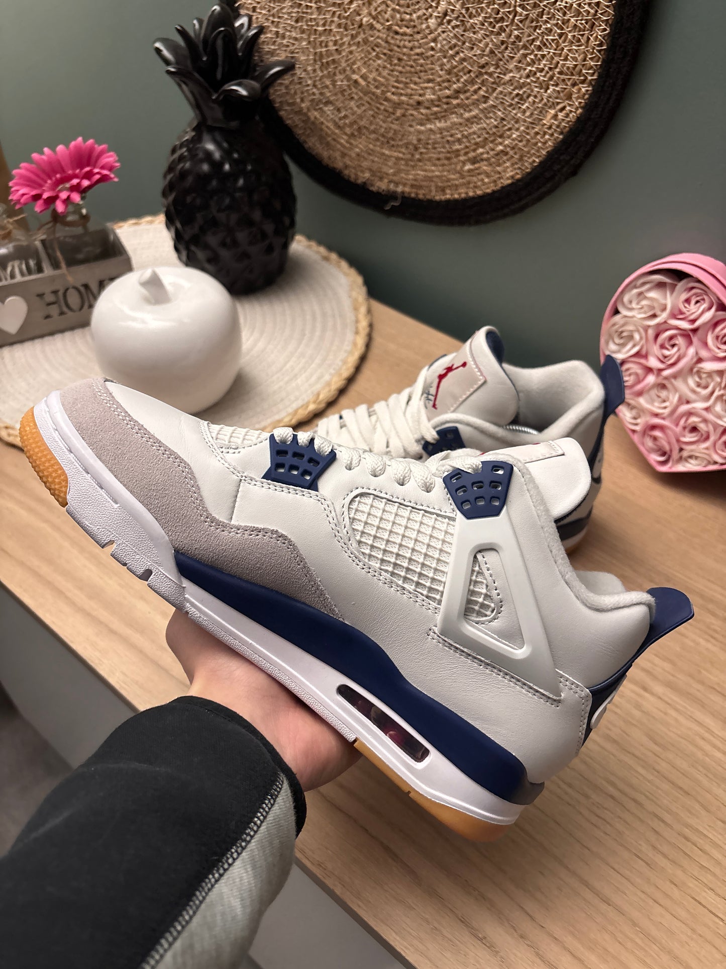 Air Jordan 4 Retro SB “Navy / Marine” – Photos réelles – En stock 🇫🇷