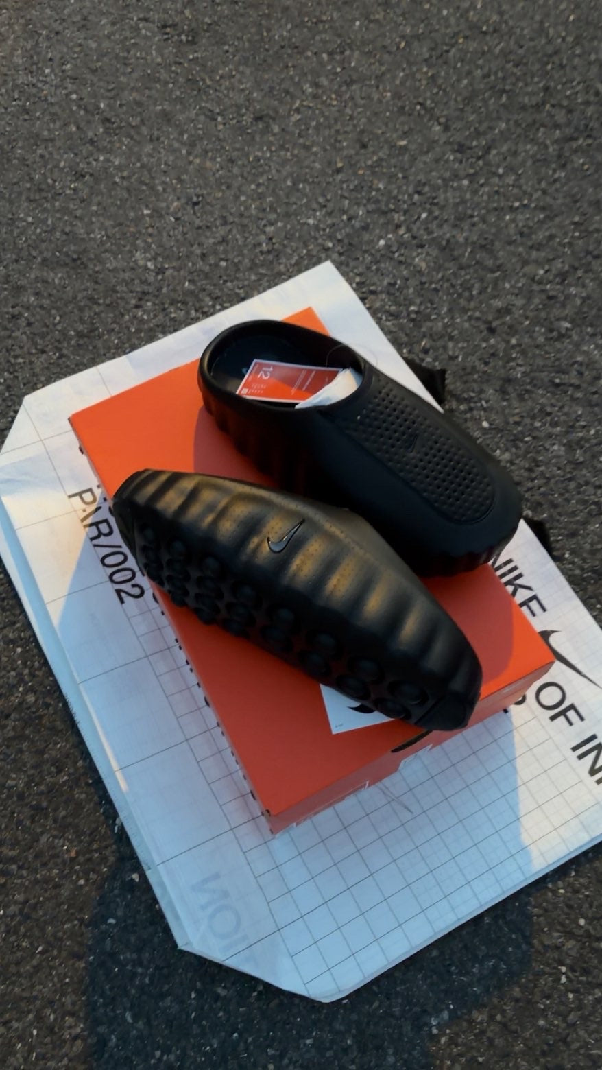 Nike Mind 001 Slide « Triple Black » – Photos réelles – En stock 🇫🇷