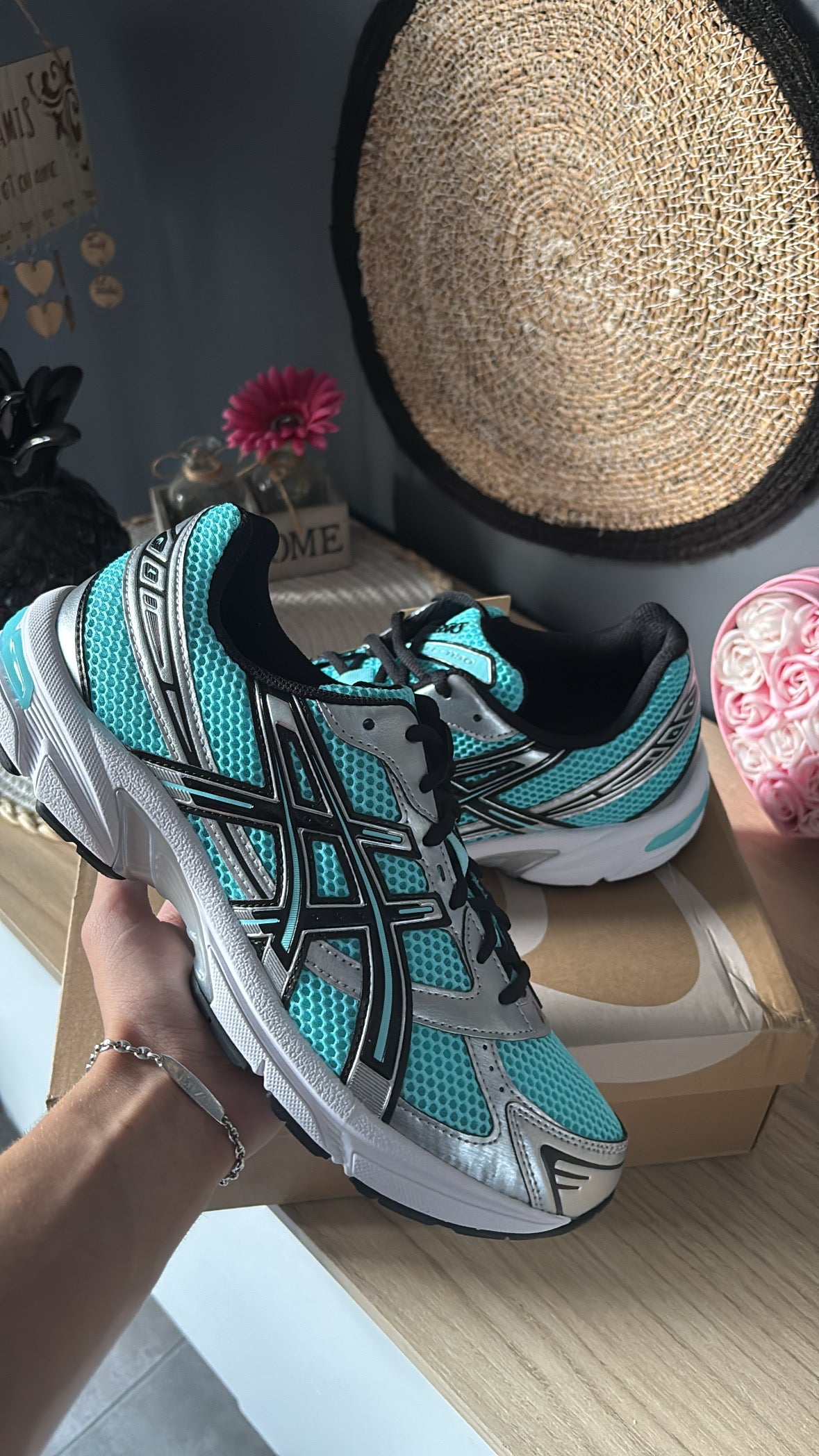 ASICS Gel-1130 Larimar Blue / Pure Silver – Photos réelles – En stock 🇫🇷