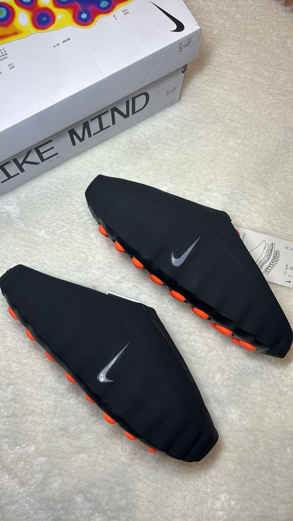 Nike Mind 001 Slide “Black Chrome” – Photos réelles – En stock 🇫🇷