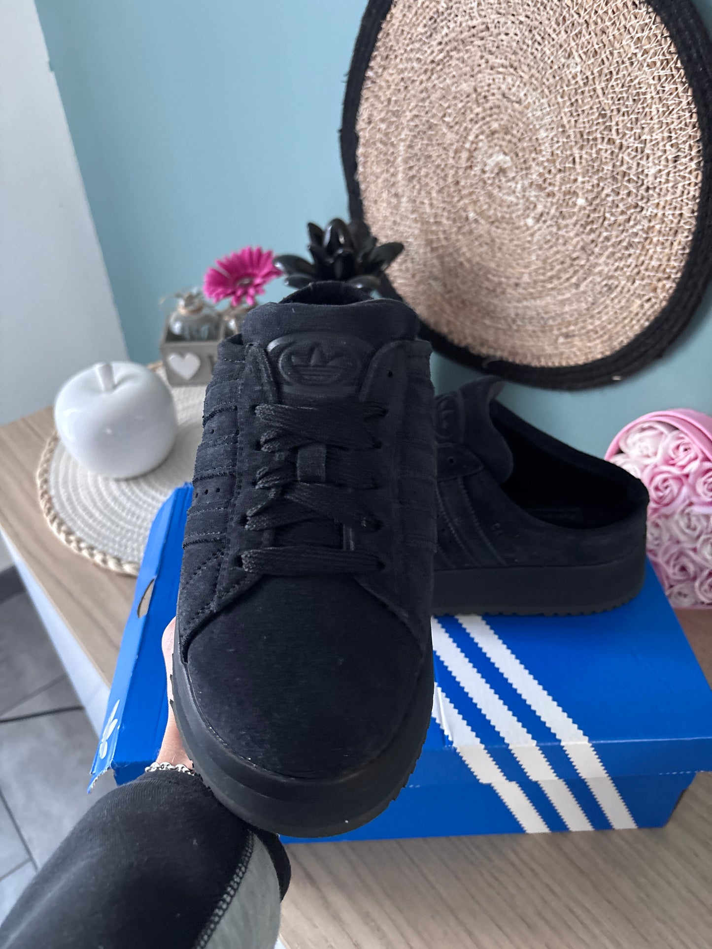 adidas Campus 00s Winter Low Black Carbon (Women) – Photos réelles – En stock 🇫🇷