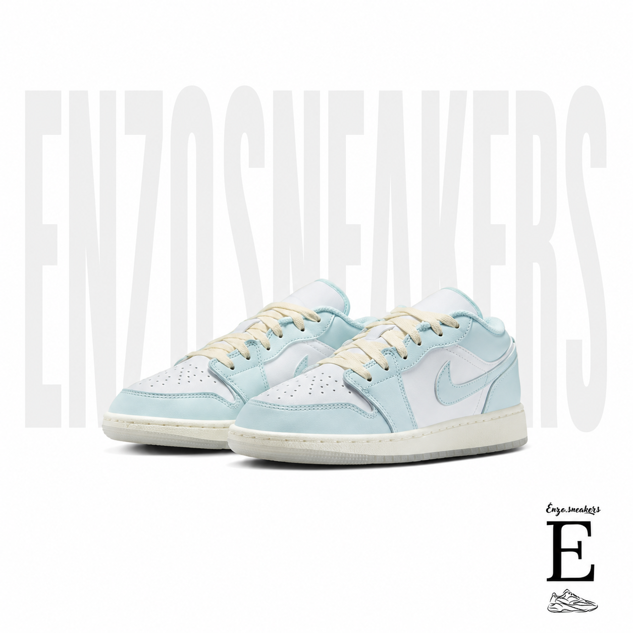 Air Jordan 1 Low SE "Glacier Blue Summit White" - Real Photos - In Stock 🇫🇷