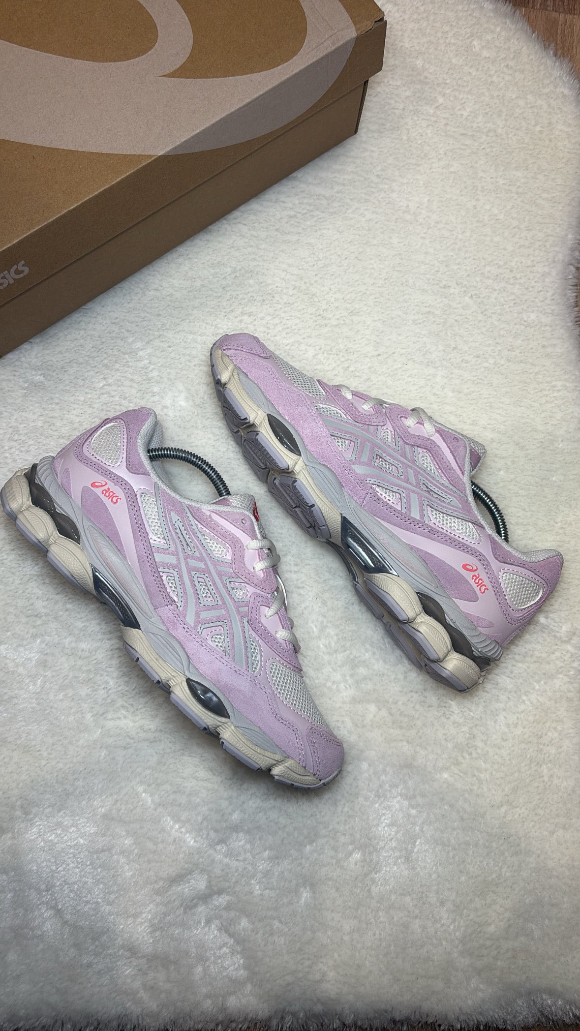 ASICS Gel-NYC “Cream / Rose Water” – Photos réelles – En stock 🇫🇷