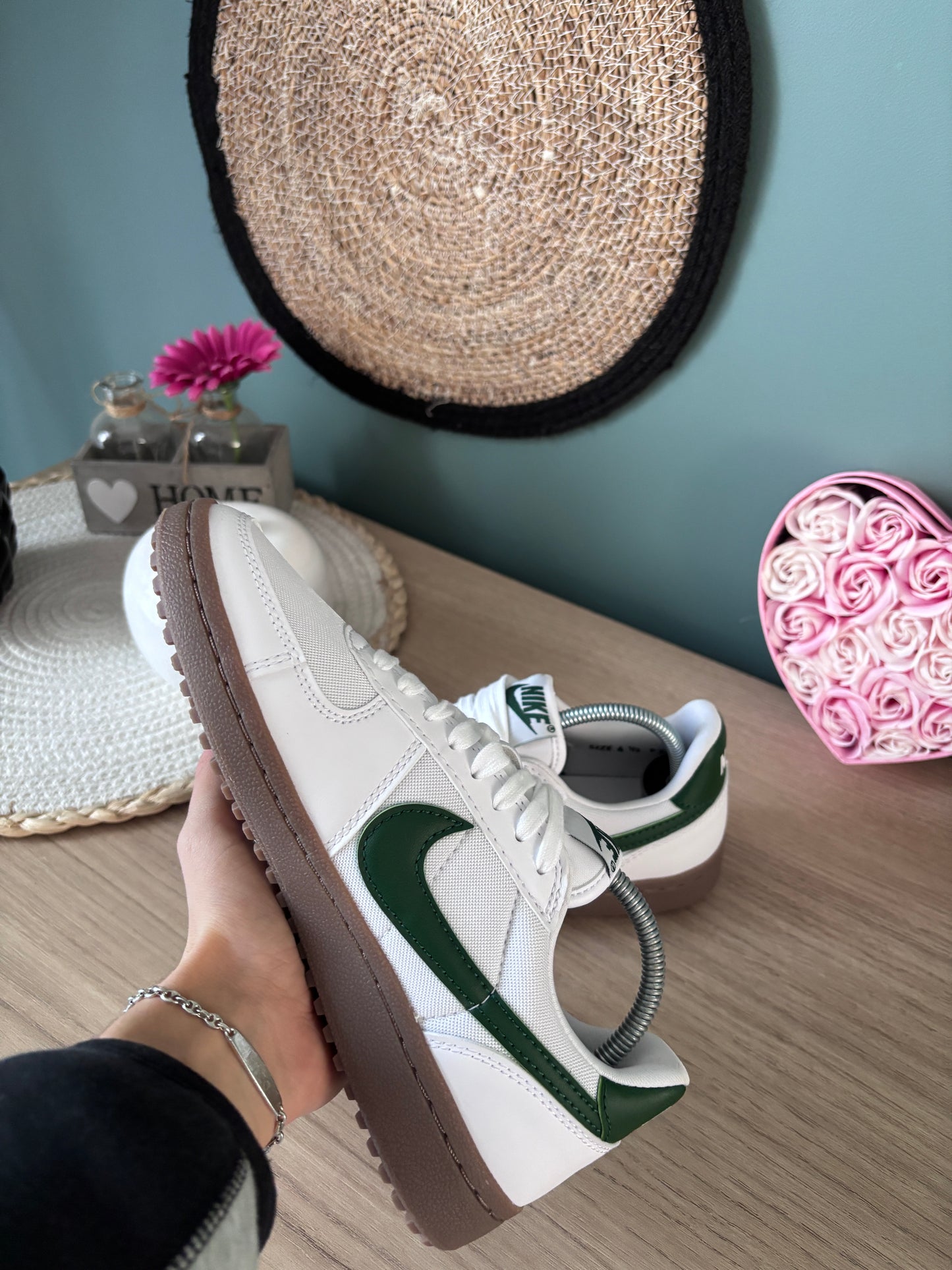 Nike Field General White / Gum Dark Brown / Gorge Green – Photos réelles – En stock 🇫🇷