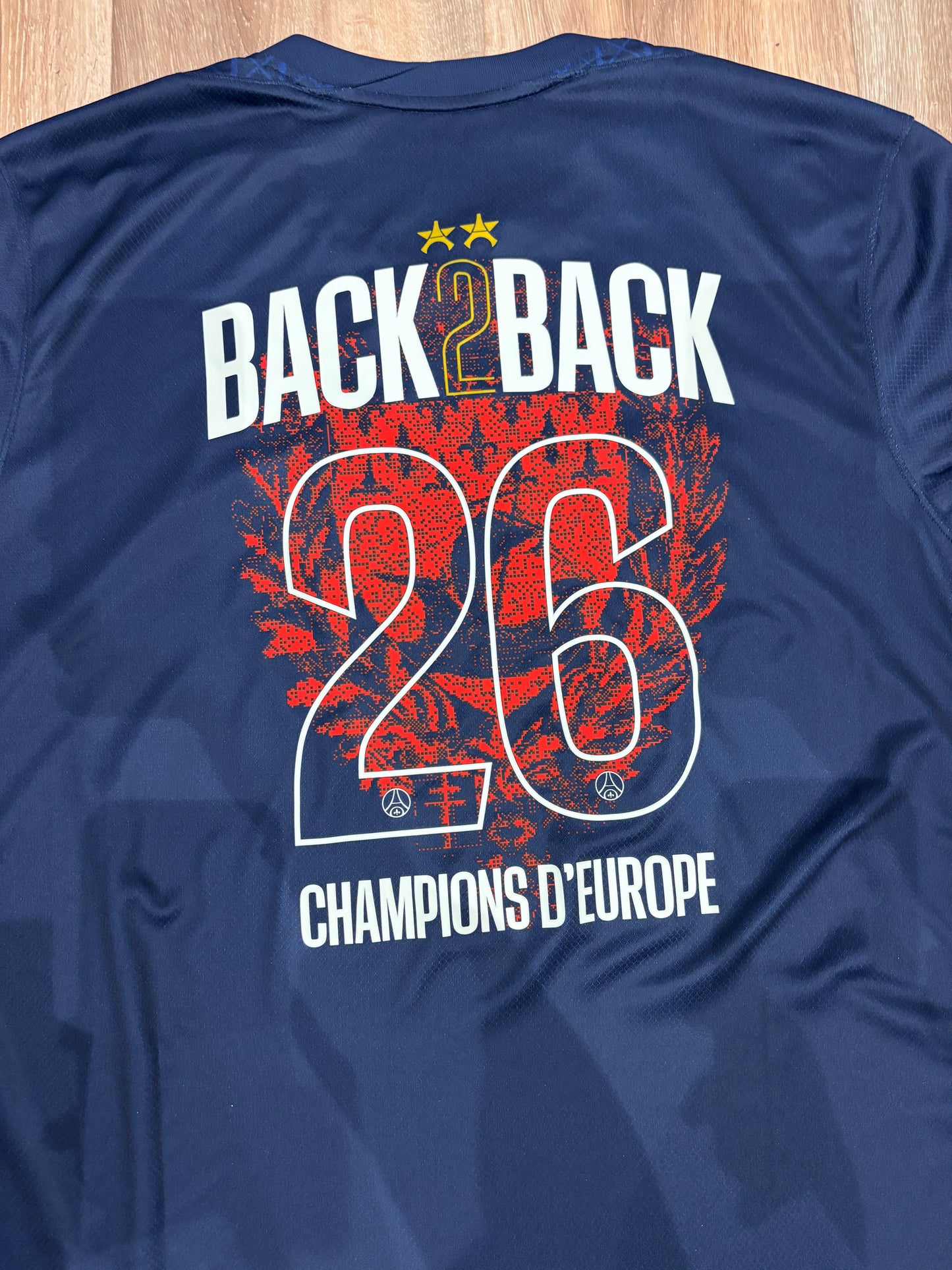 Maillot PSG Back to Back 2026 – Édition Champions d’Europe