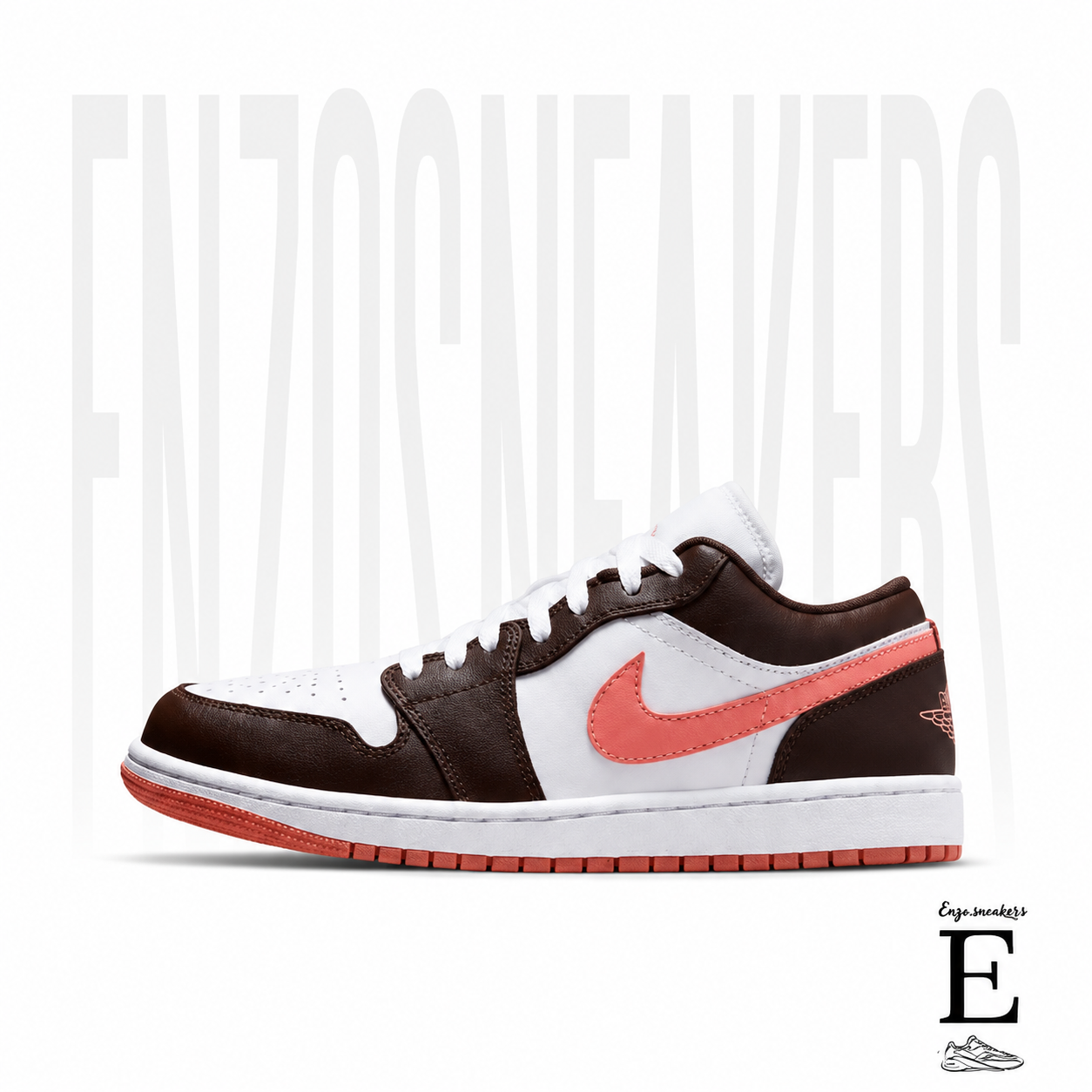 Air Jordan 1 Low “Pink / Brown” – Real Photos – In stock 🇫🇷