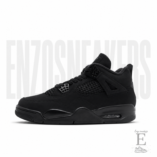 Air Jordan 4 Retro “Black Cat” 2025 – Photos réelles – En stock 🇫🇷