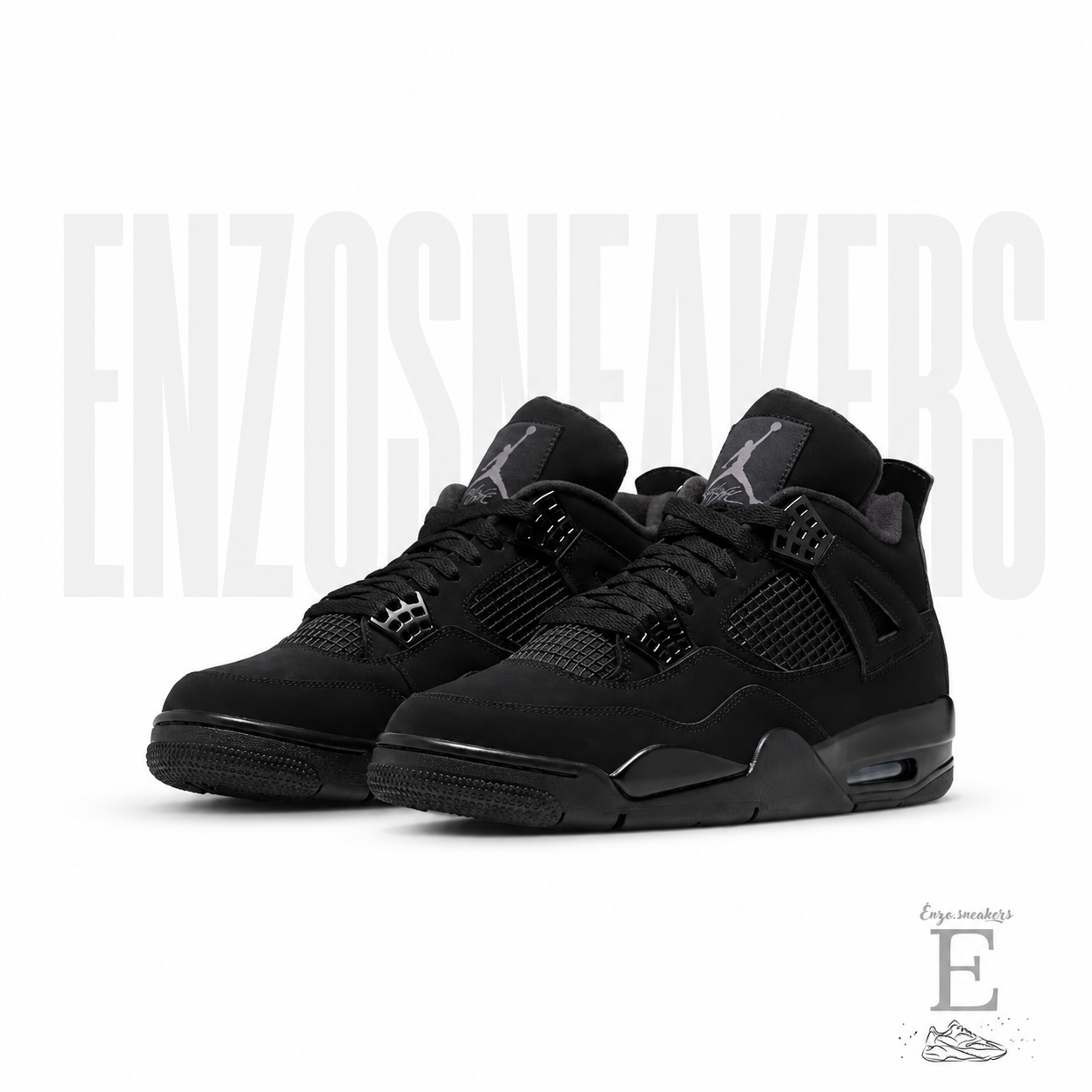 Air Jordan 4 Retro “Black Cat” 2025 – Real Photos – In stock 🇫🇷