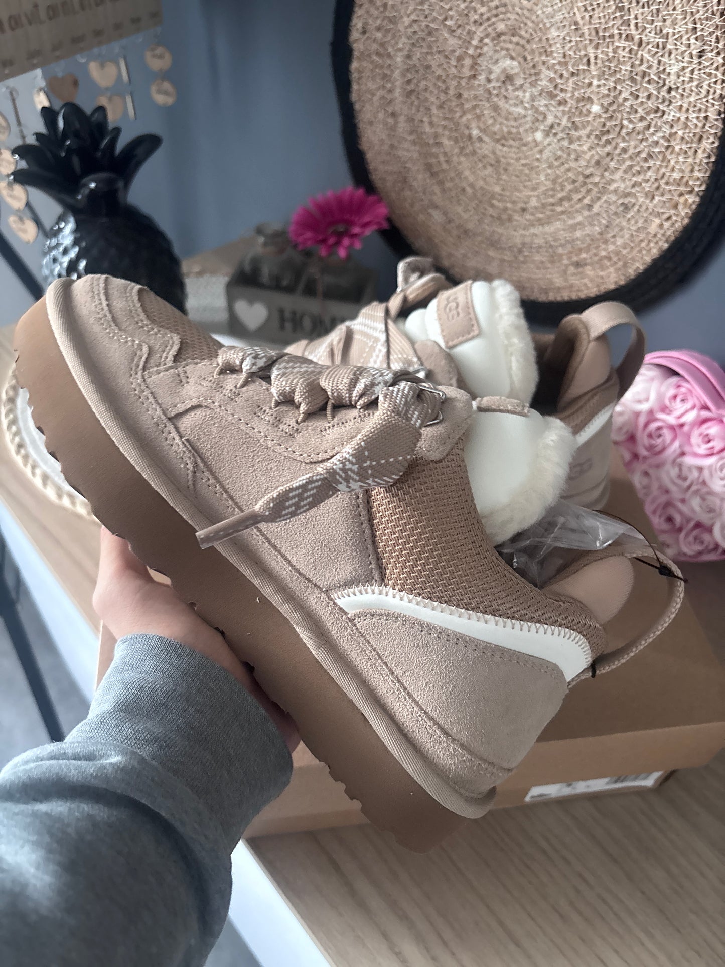 UGG Lowmel Sand – Photos réelles – En stock 🇫🇷