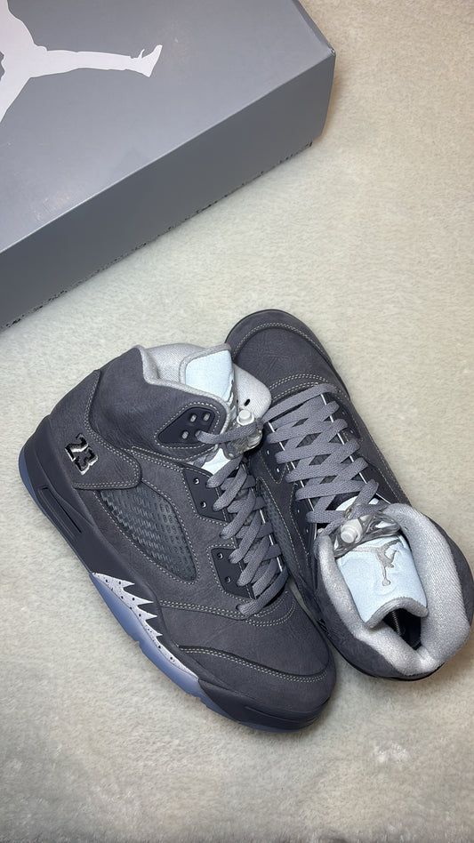 Air Jordan 5 Retro “Wolf Grey” – Photos réelles – En stock 🇫🇷