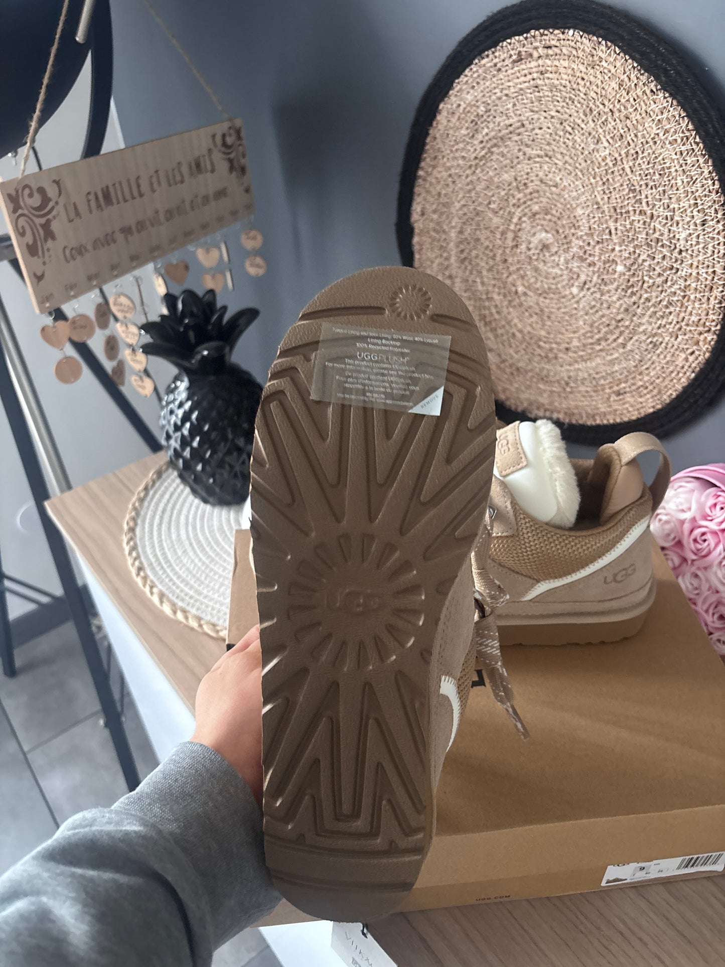 UGG Lowmel Sand – Photos réelles – En stock 🇫🇷