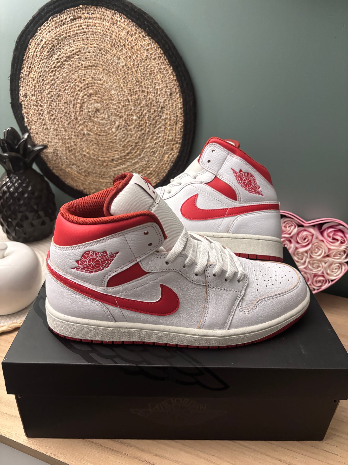 Air Jordan 1 Mid SE “Dune Red” – Photos réelles – En stock 🇫🇷