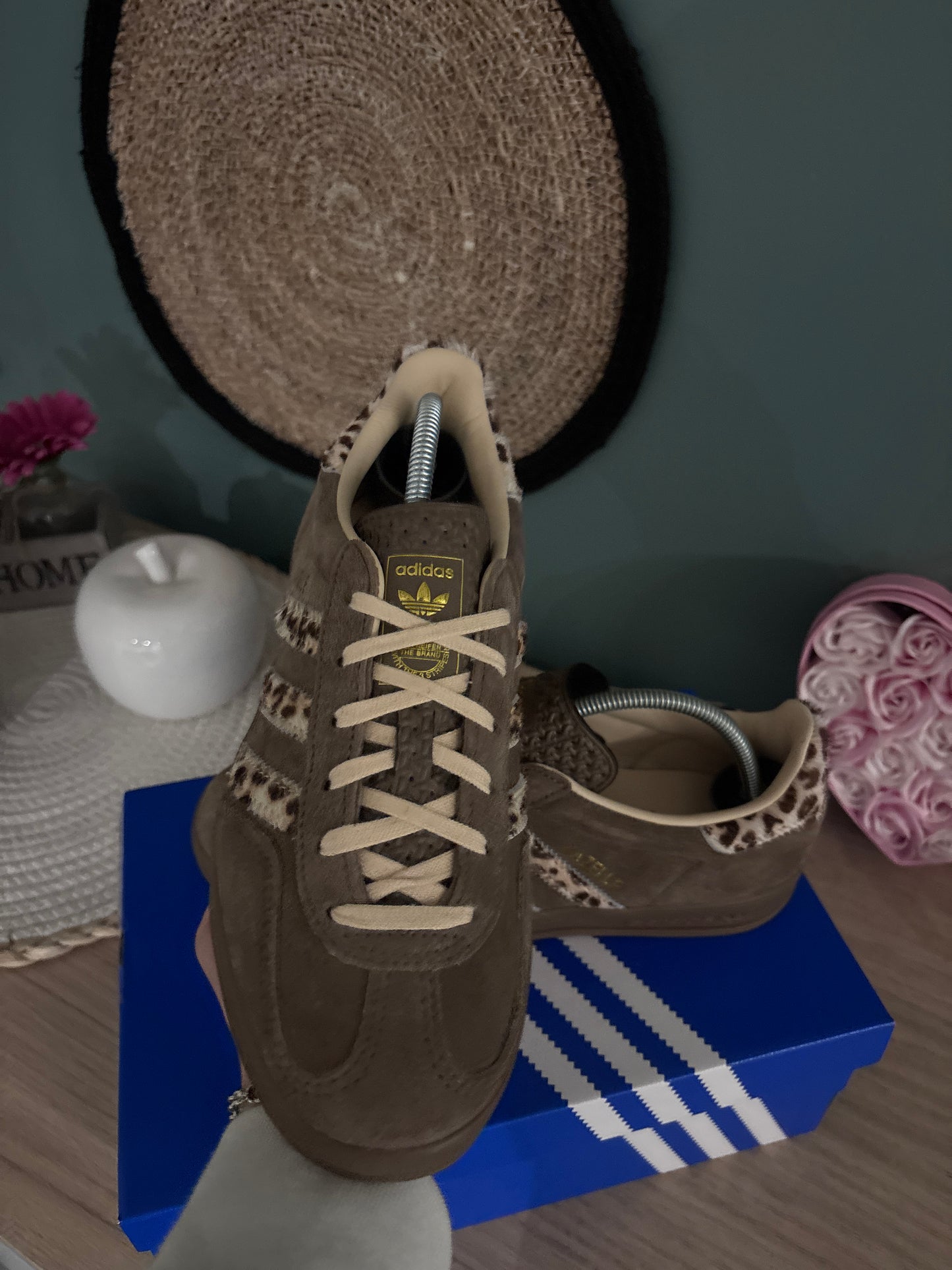 adidas Gazelle Indoor Earth Strata Leopard – Photos réelles – En stock 🇫🇷