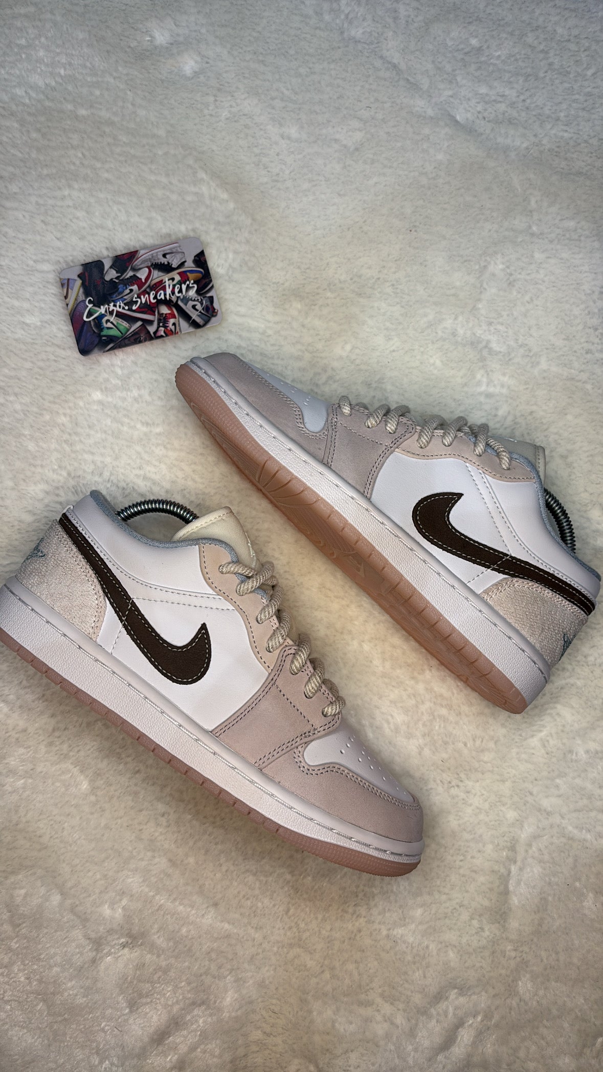 Air Jordan 1 Low “Coral” (Women) – Photos réelles – En stock 🇫🇷