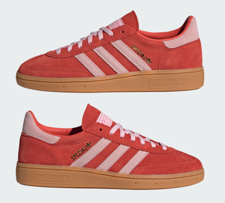 Adidas pink and red shoes online